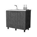 FM Furniture Oklahoma 2 Utility Sink & Cabinet