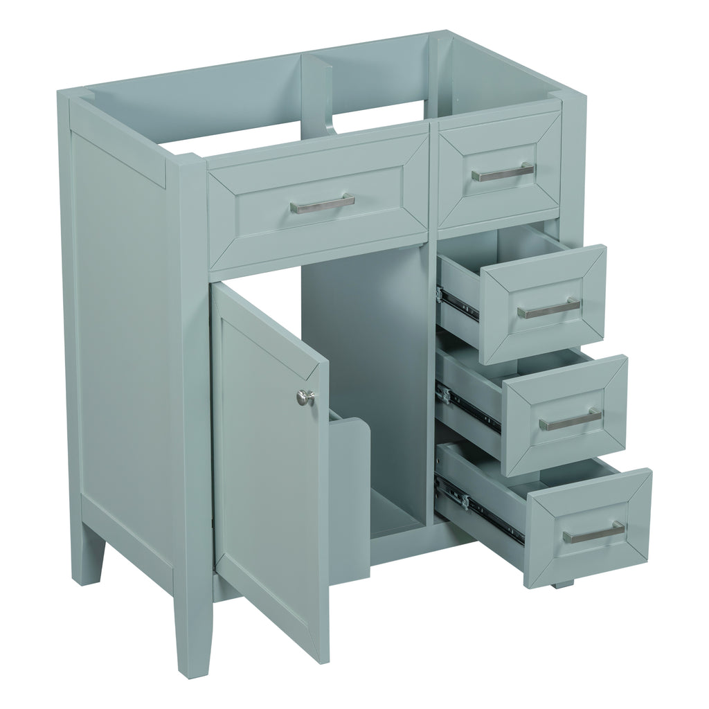 30" Bathroom Vanity Without Sink