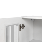 Wall Cabinet with Glass Doors
