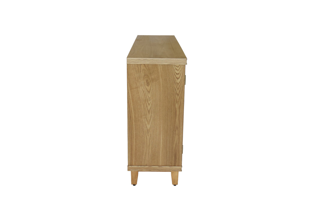 59" Vintage Corner Cabinet