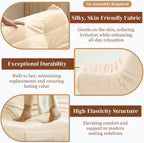 Luxury Accent Chair With Button-Tufted Detail