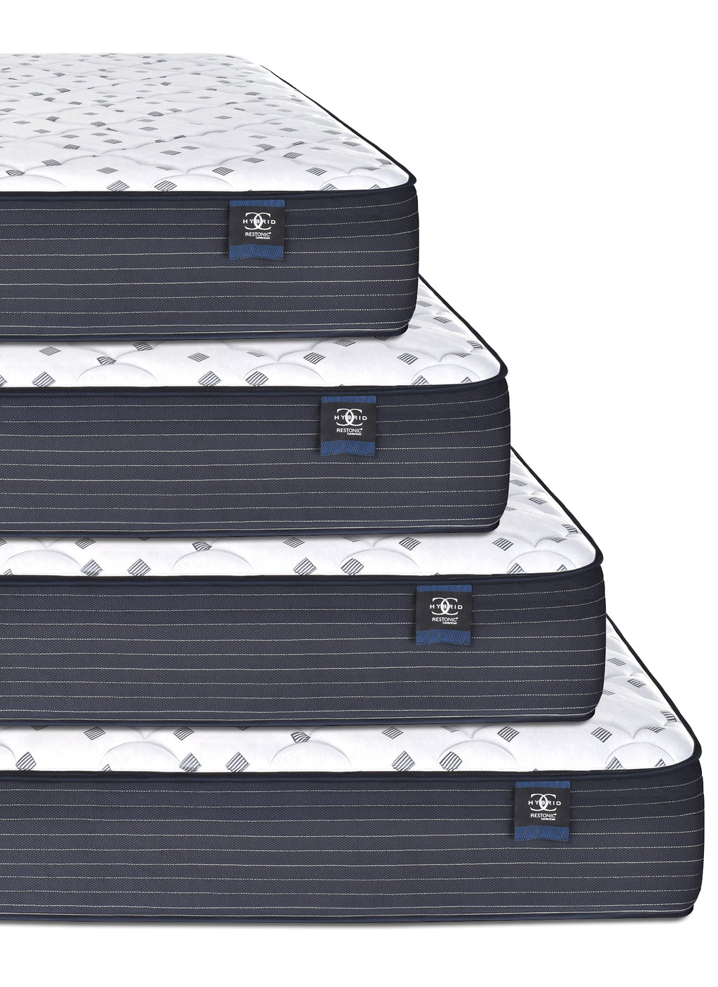 Restonic ComfortCare Hybrid Euro Top Mattress - King Size