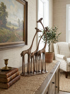 Giraffe Sculpture, Animal Statue Decor