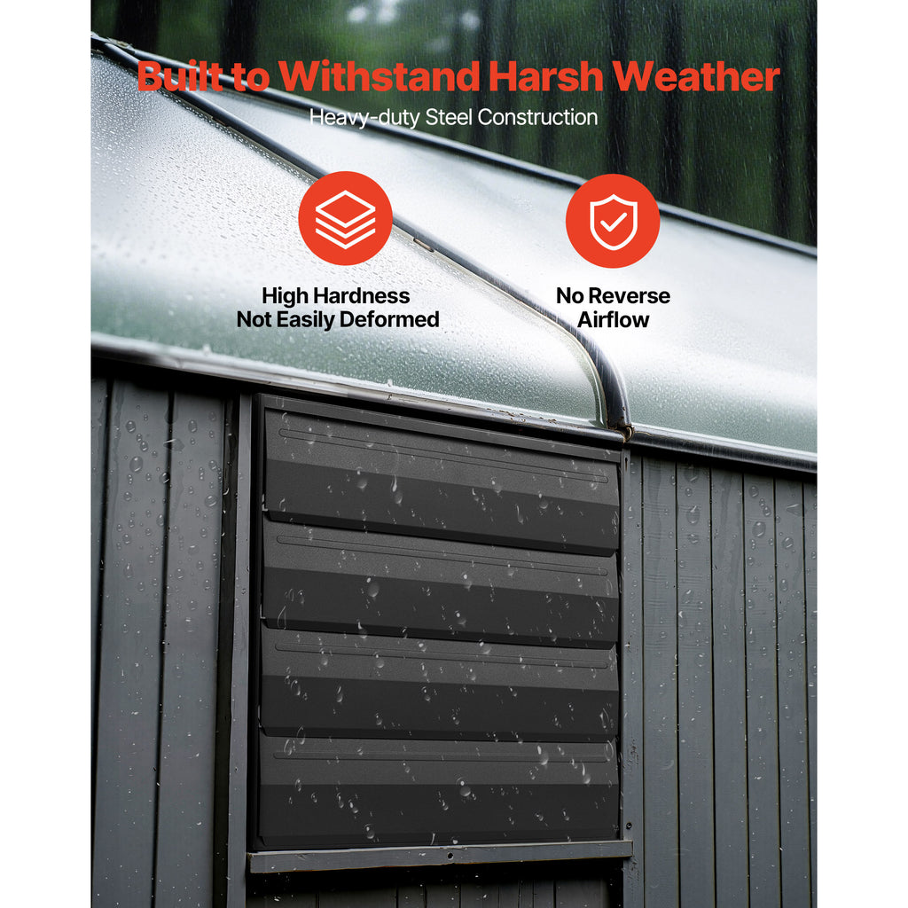 16 Inch Shutter Exhaust Fan with Smart Programming