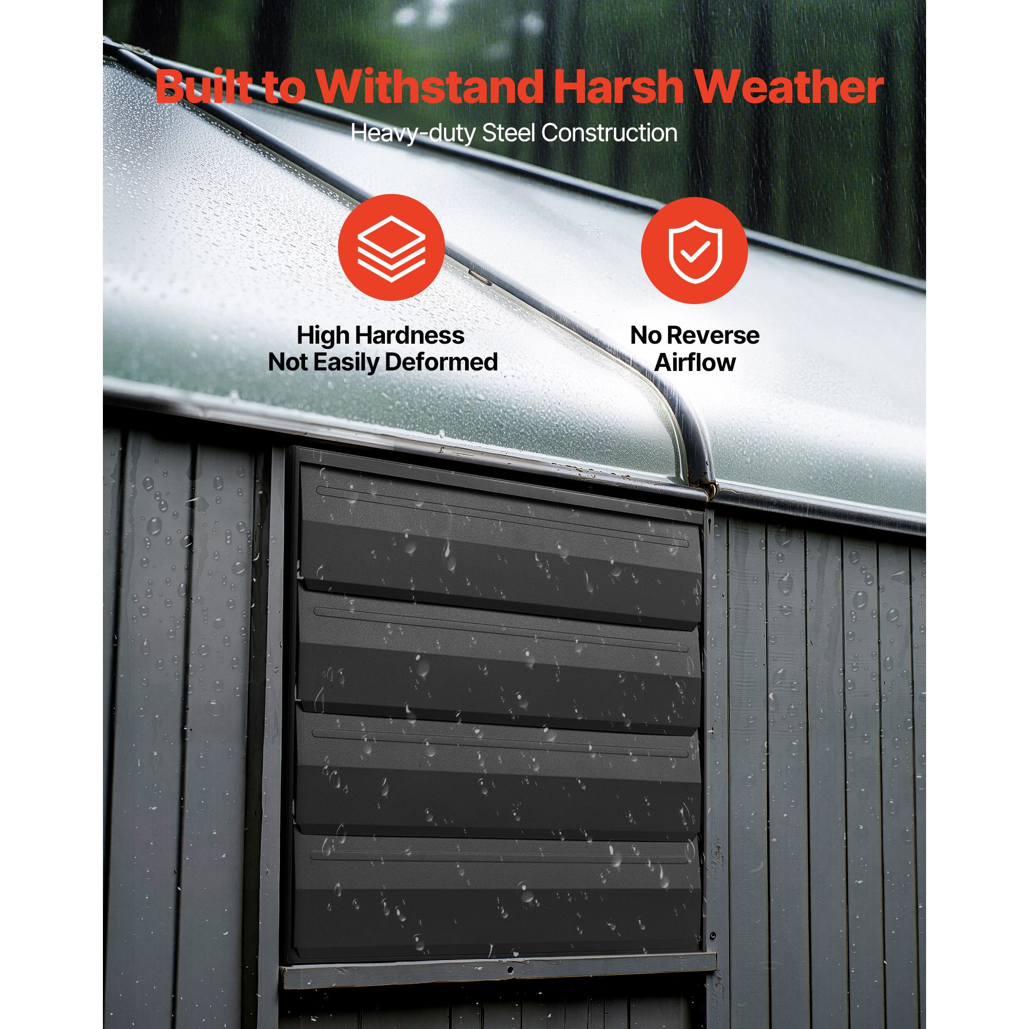 16 Inch Shutter Exhaust Fan with Smart Programming