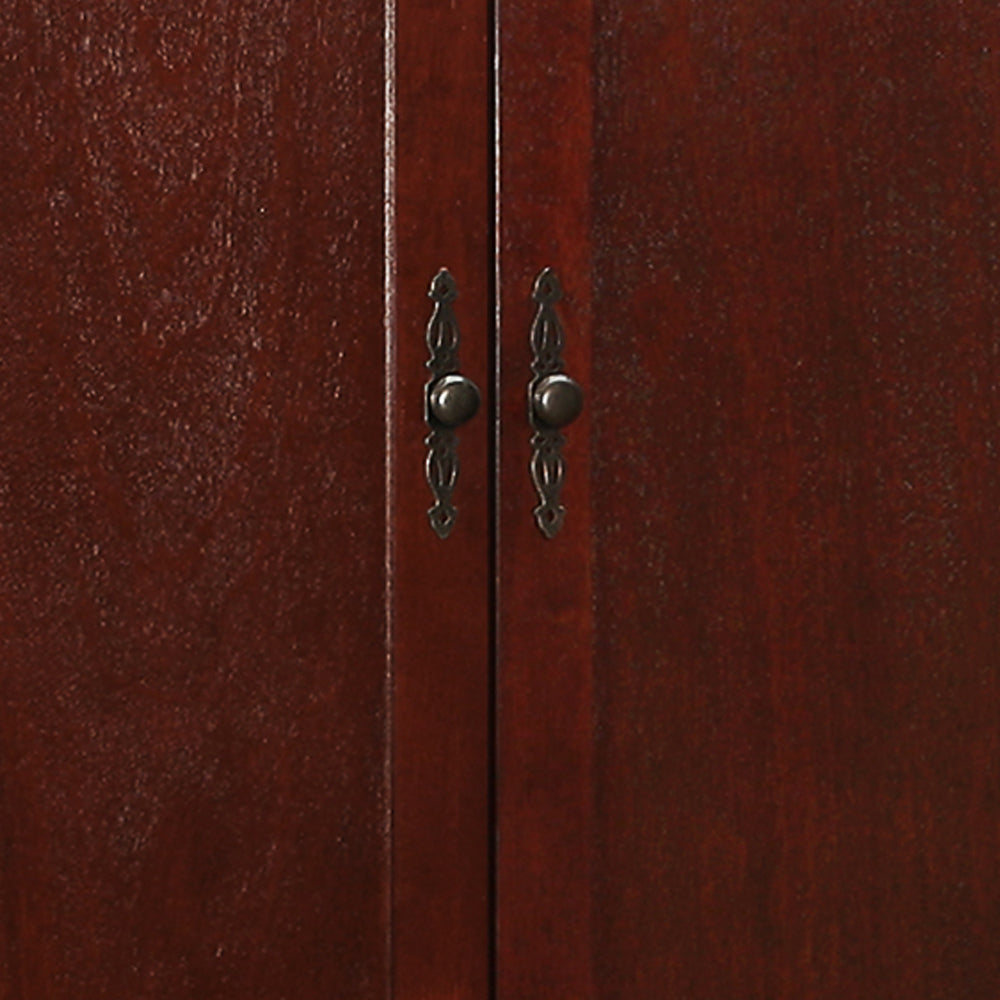 Elegant Cherry Wood Armoire