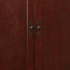 Elegant Cherry Wood Armoire