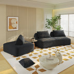 139" Modern Light Luxury Oversized Modular Sectional Sofa Set