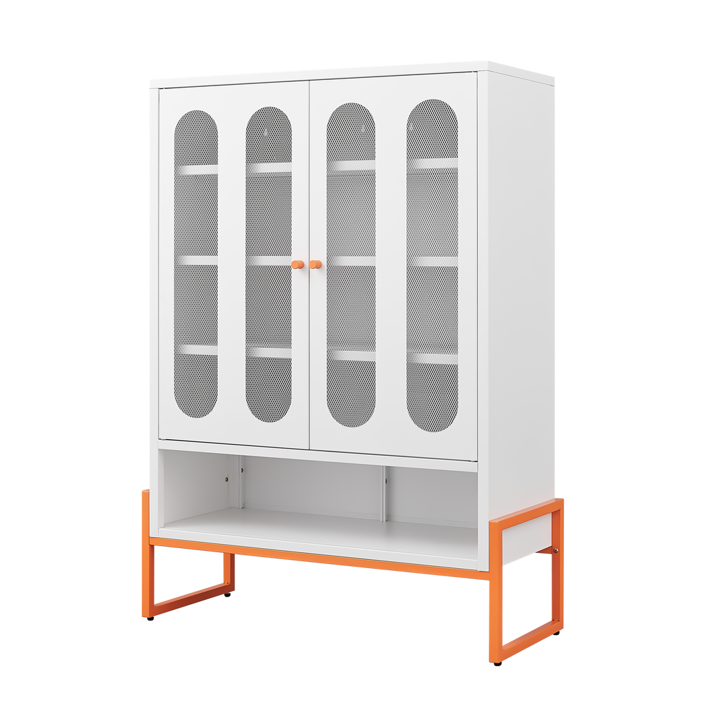 Modern Minimalist Double Door Shoe Cabinet