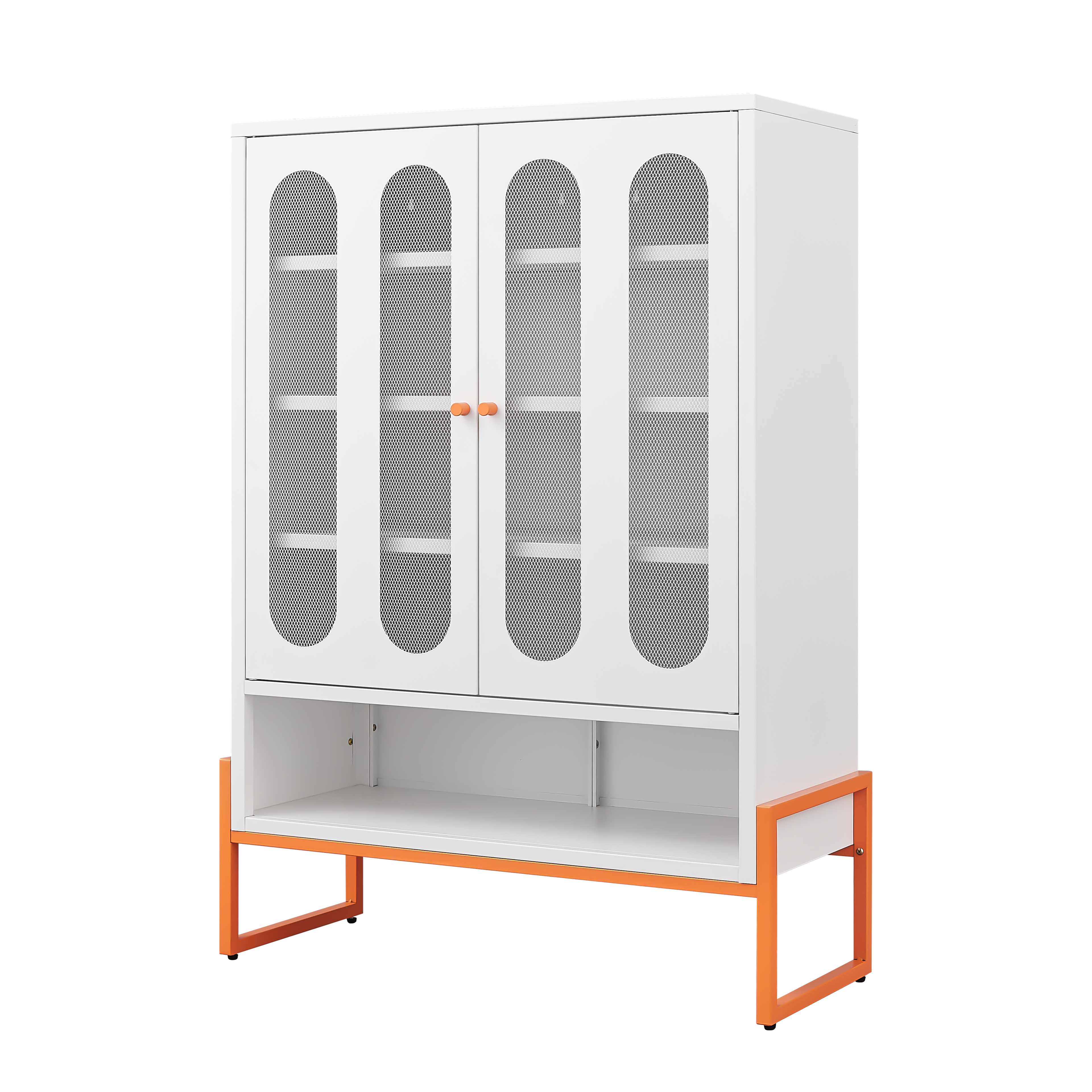 Modern Minimalist Double Door Shoe Cabinet