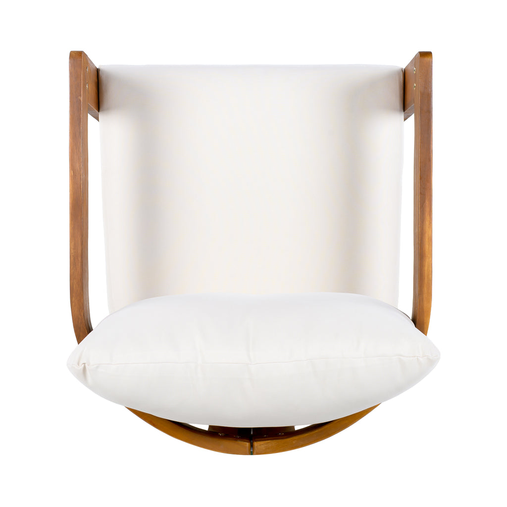 Set of 2 Premium Acacia Wood Outdoor Club Chair