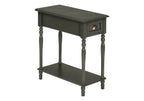 2 Tier Accent Table with Storage Drawer