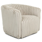 Elegant Style Mira Mid-Century Modern Velvet Swivel Chair