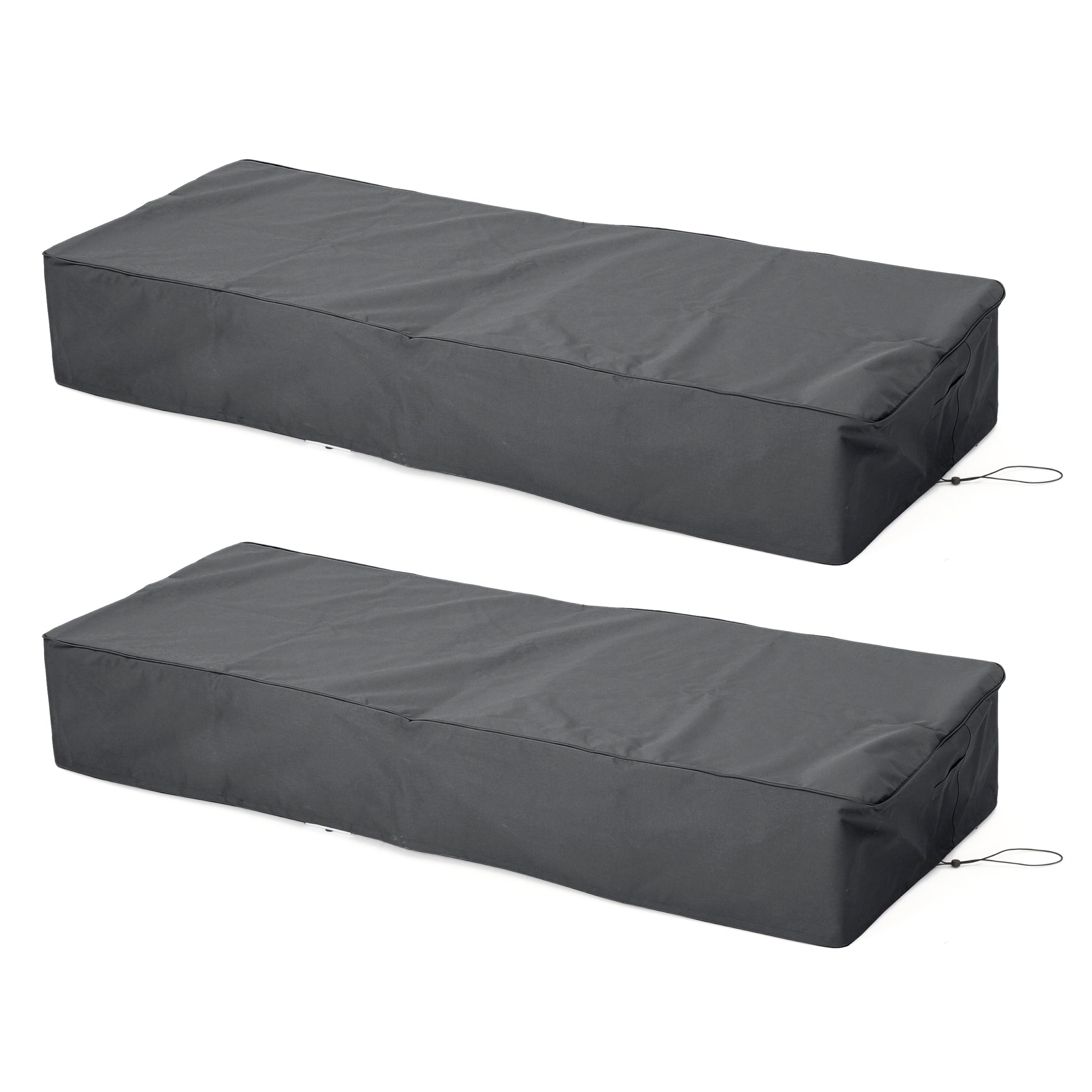 Shield Chaise Lounge Set Cover - Grey