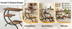 11.81 Inches C-Shaped End Table