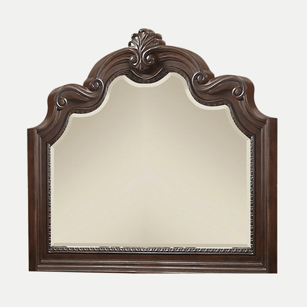 Mahogany Ornate Mirror