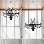 24-Light Dining Room Lighting