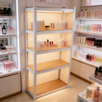 5 Tier Laminated Display Shelving Unit