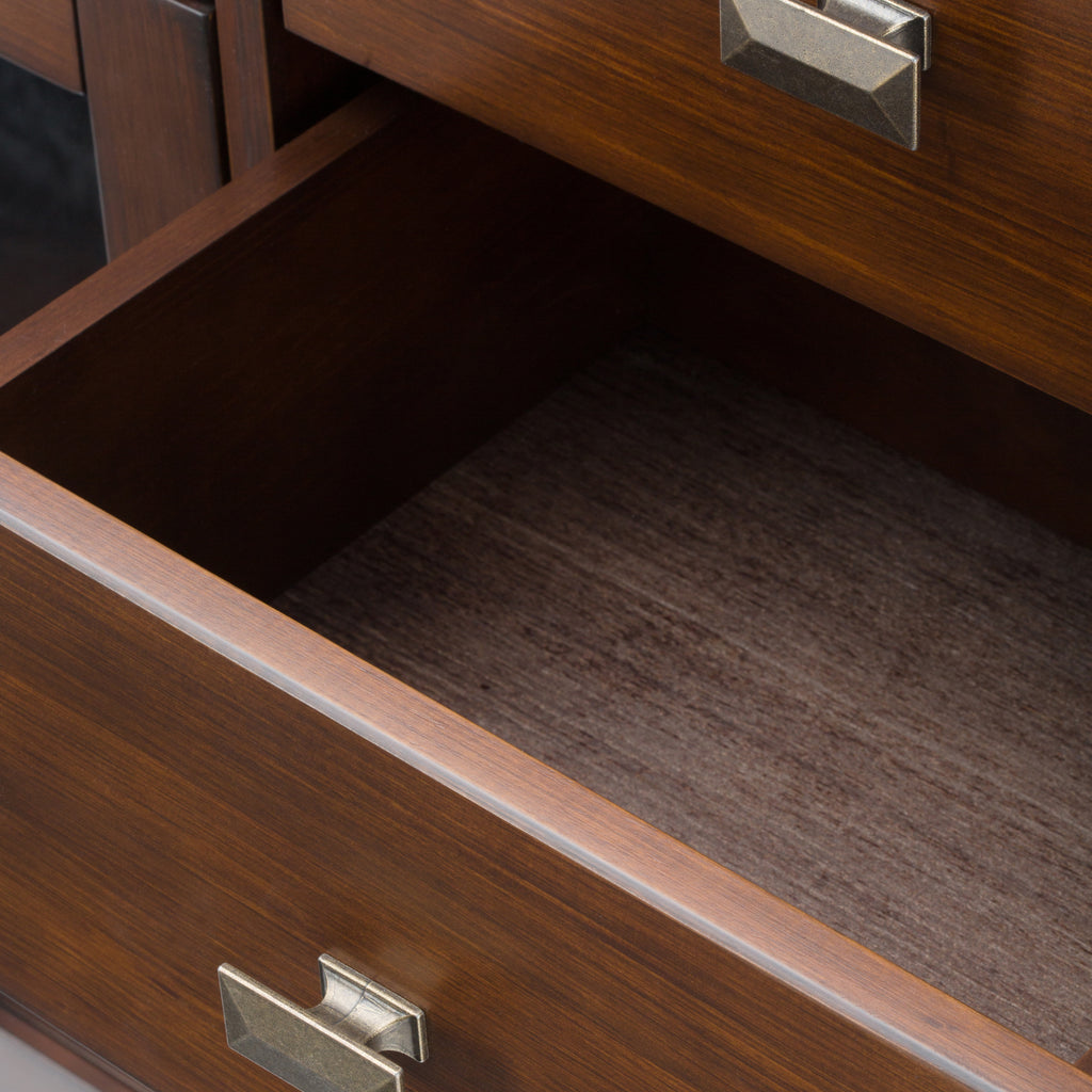 Artisan Solid Wood Sideboard Buffet in Russet