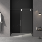 Frameless Sliding Shower Door with Tempered Glass Enclosure