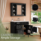 36'' Bathroom Vanity with Medicine Cabinet