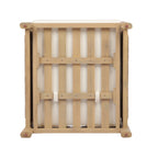 Set of 4 Outdoor Acacia Wood Patio Chairs