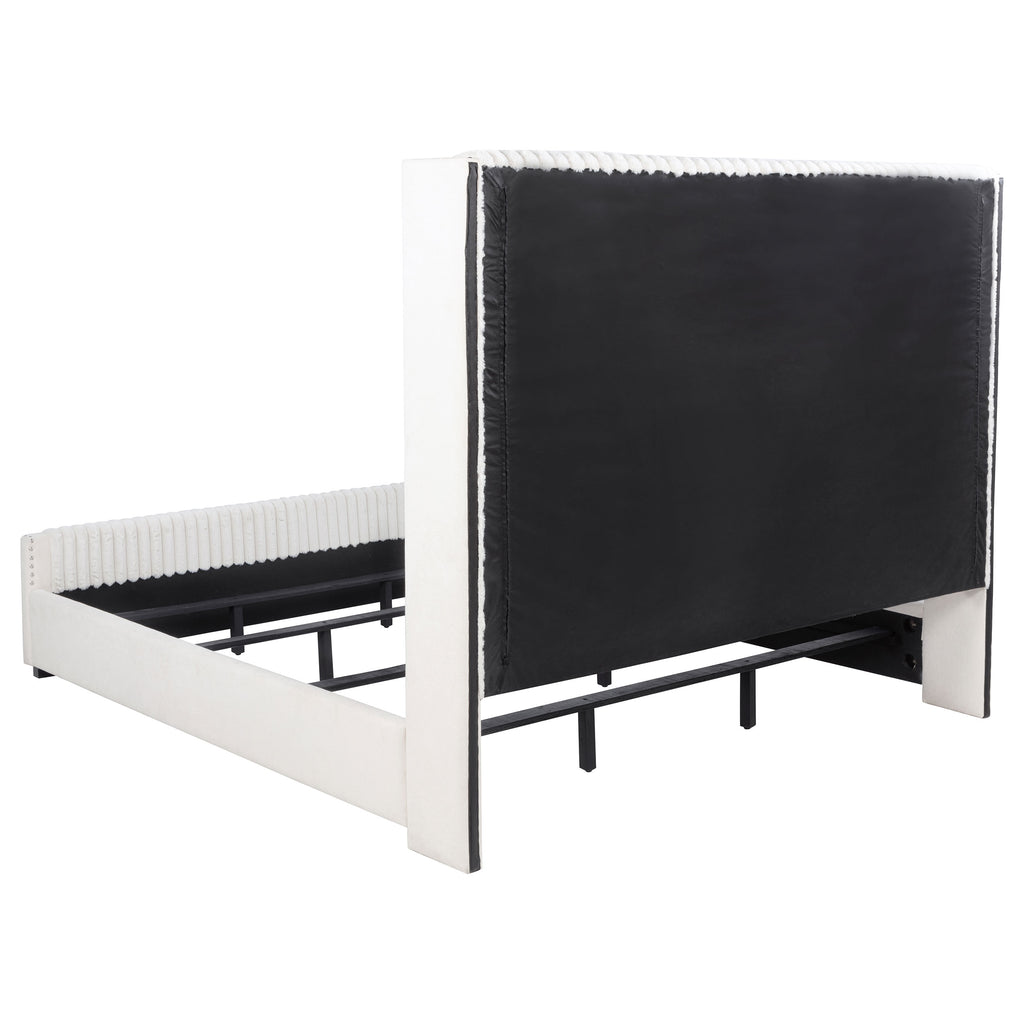 Ian Modern Upholstered California King Bed