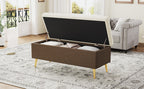Modern Storage Ottoman Bench