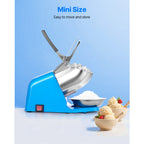 Ice Crusher Machine - 286lbs Per Hour Electric Snow Cone Maker