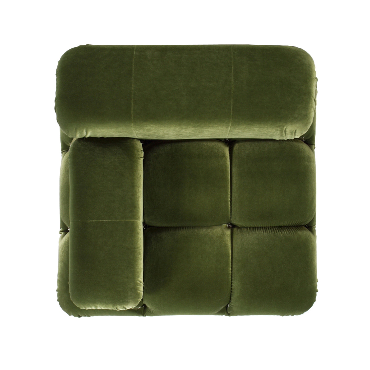 Marcel 36" Bubble Modular Modern Lounge Arm Chair, Olive