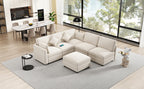 86.6" Sectional Sofa Modular Sofa U-shaped Sofa Couch