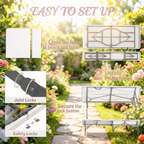 Foldable Picnic Table and Chairs Set