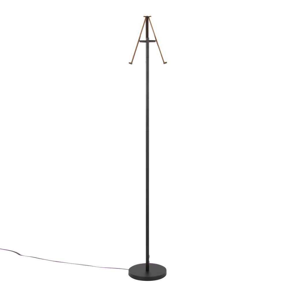 Icicle 65" Modern Swivel Floor Lamp