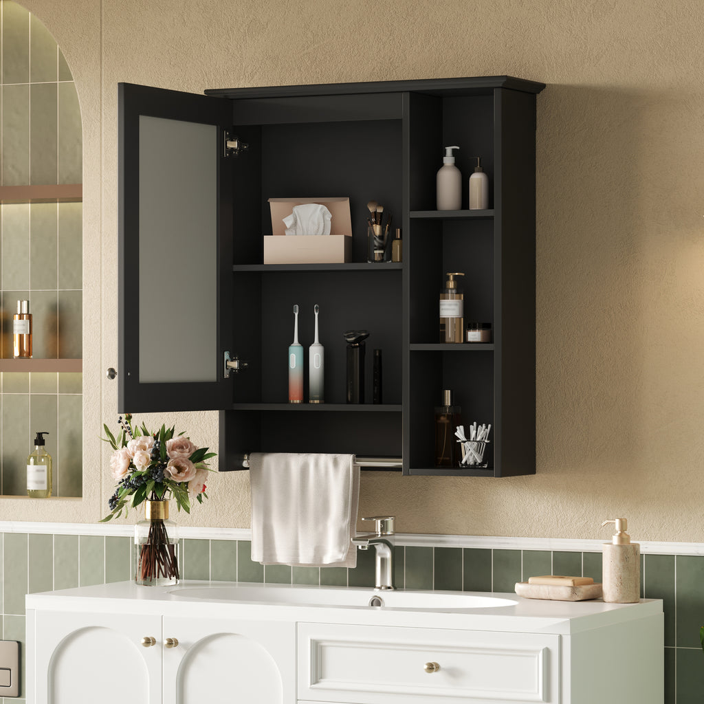 3-in-1 Bathroom Mirror Cabinet