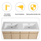60" Freestanding Bathroom Vanity