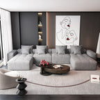 Modern Oversized Modular Sectional Sofa