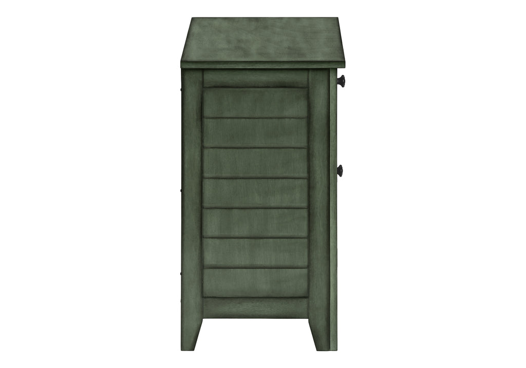 Accent Table with Storage Drawer