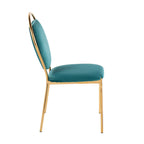 Contemporary Dining Chair in Velvet