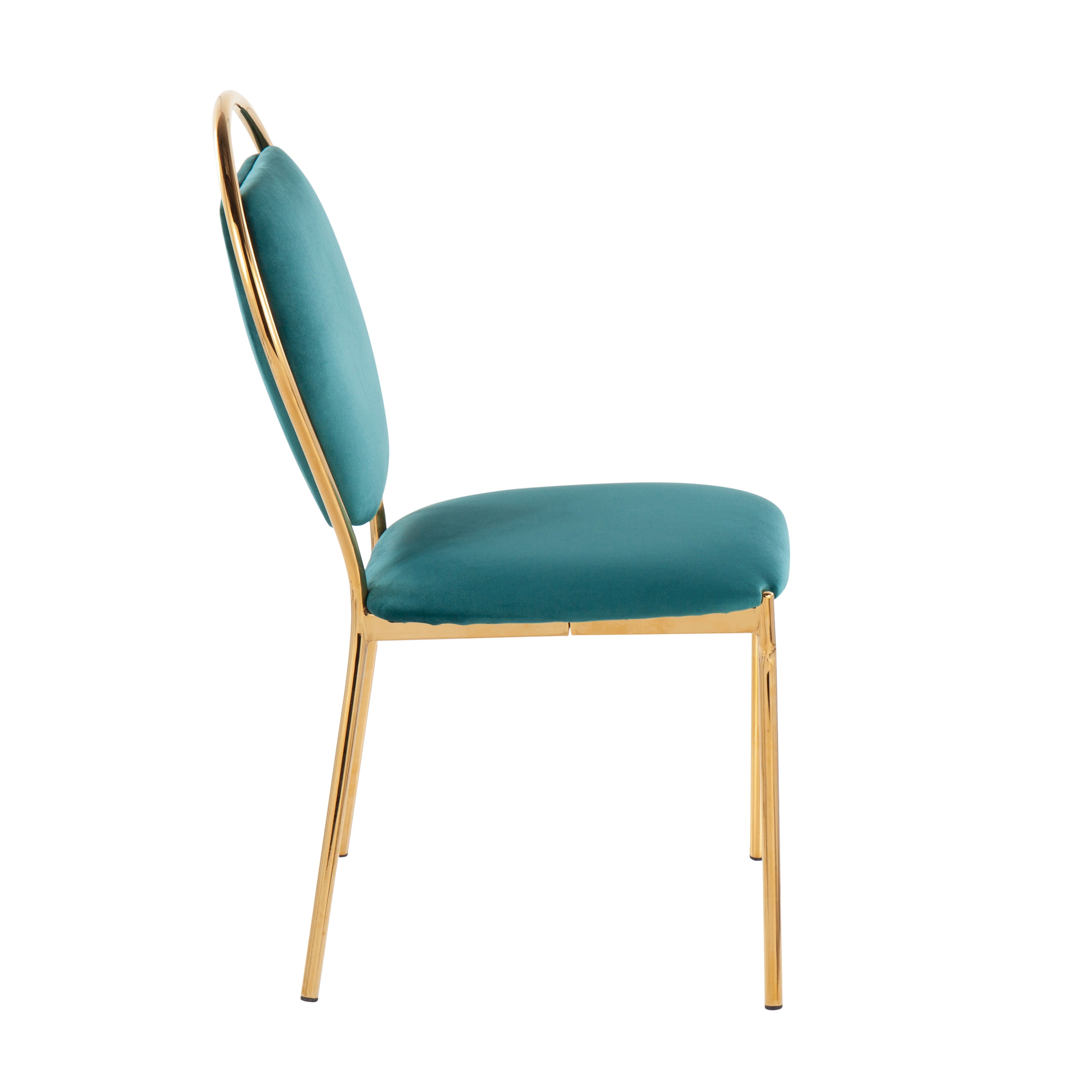 Contemporary Dining Chair in Velvet