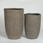 Round Concrete Planter Set of 2
