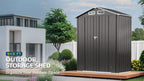 5X3 FT Metal Outdoor Storage Shed