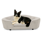 Oversized Oval Semi-Enclosed Dog Sofa