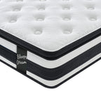 12 Inch Queen Size Hybrid Mattress with Memory Foam and Pocket Springs