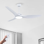 52 Inch ABS Blades Ceiling Fan With Light Kit