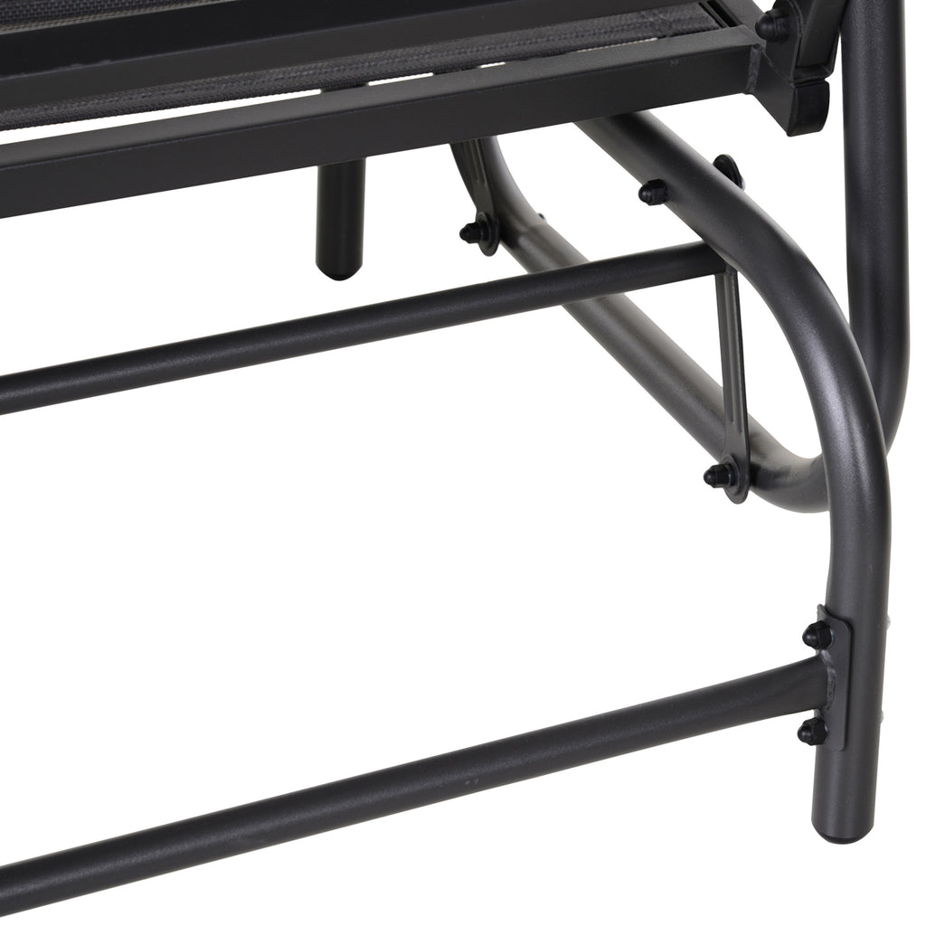 Outsunny 2-Person Outdoor Glider Bench