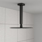 8" Ceiling Mounted Shower Arm With Flange, Matte