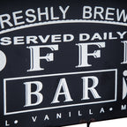 Stylish Coffee Bar Shelf