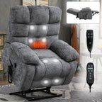 Lift Recliner Chair with Heat Massage - Dual Motor