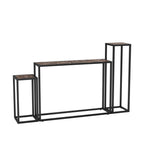 3-Piece Set of Narrow Tables
