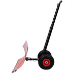 Dual Bar Snow Shovel with Wheels